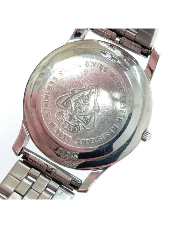 Gucci Watch Round Face Quartz Silver main image 5